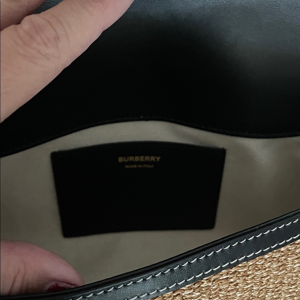 Burberry Black and Tan Freya Crossbody Bag - Picture 12 of 12